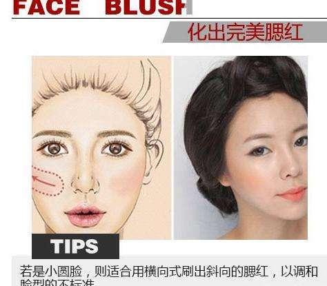 你的臉怎么那么紅，一看就不會(huì)化妝~