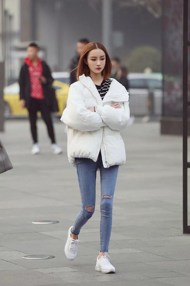 街拍冬天心中的女神范，你心中冬天的女神在這嗎