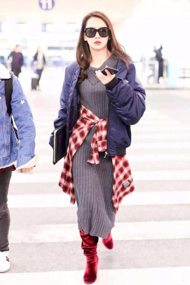 像景甜這樣穿，保你在冬日里又美又帥