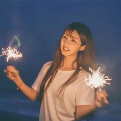 小清新藍(lán)色系情侶頭像一人一張