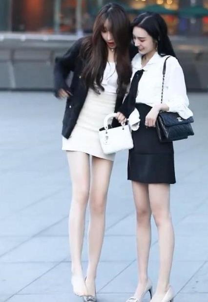 女生的腿為什么都很白，女的為什么比男的白