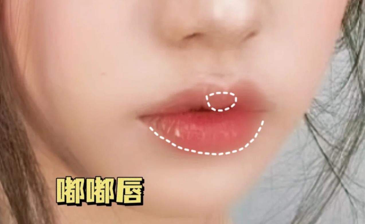 花瓣唇和嘟嘟唇區(qū)別圖，花瓣唇跟嘟嘟唇哪個(gè)好看