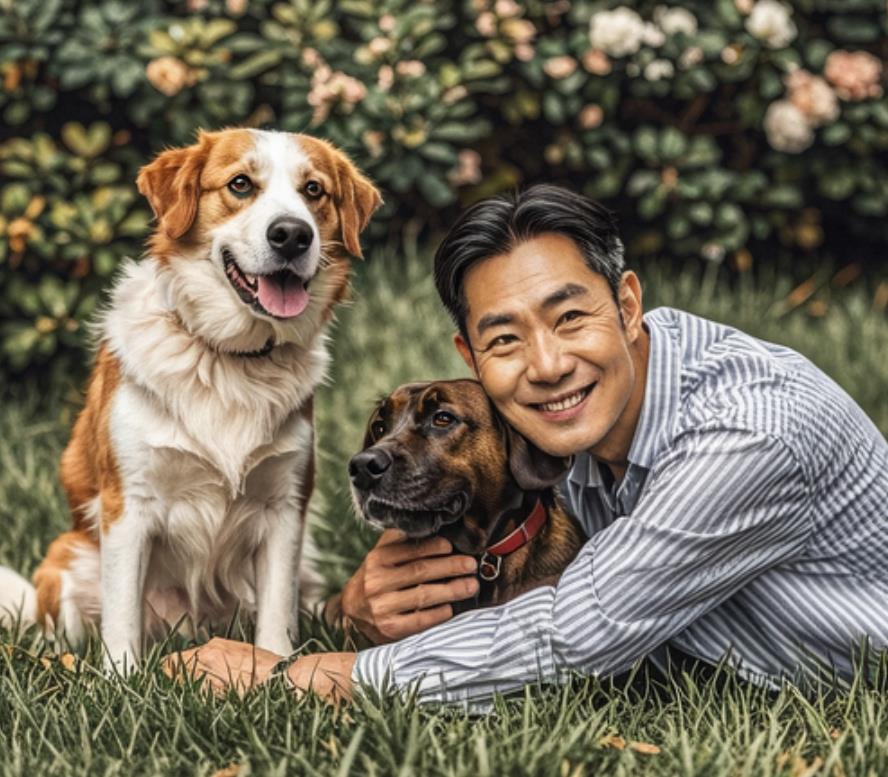 狗子為了合群假裝不認(rèn)識(shí)主人