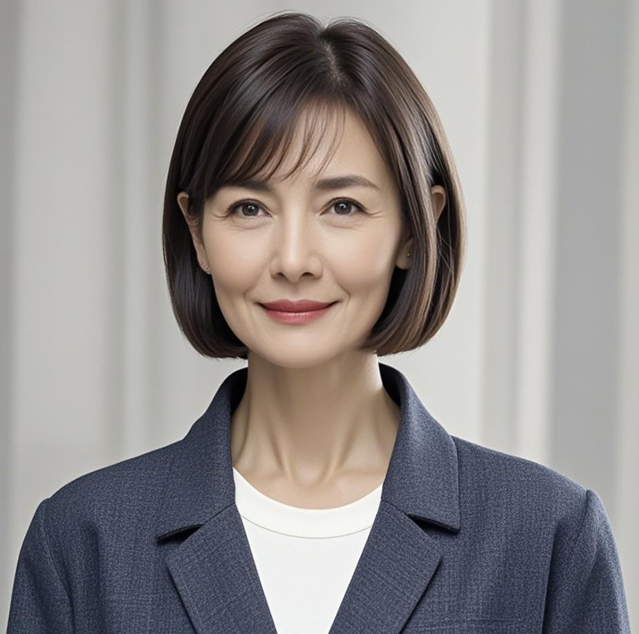 中年女人優(yōu)雅短發(fā)發(fā)型