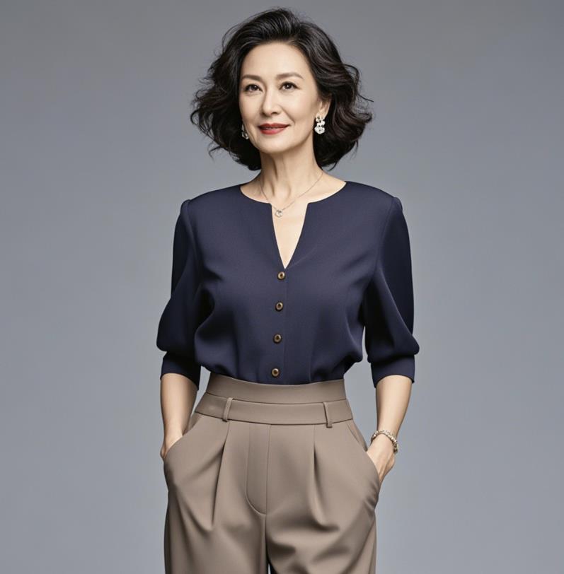 50歲女人應該怎樣穿搭