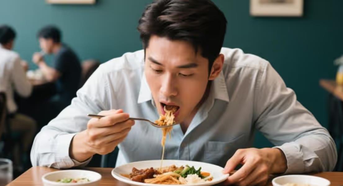 吃飯快的男人什么性格